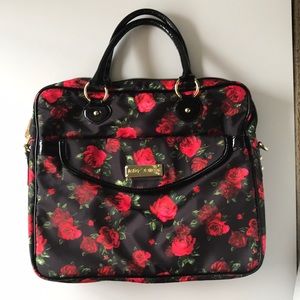 Betsy Johnson laptop bag